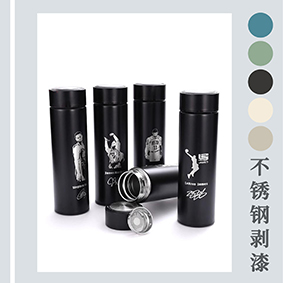 保溫杯激光刻字機(jī)，金屬打彩激光雕刻機(jī)，不銹鋼彩色激光打標(biāo)
